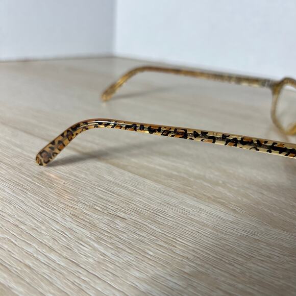 Jean Lafont Paris 380 Eyeglasses Leopard Print FRAMES ONLY Made in France main image 9